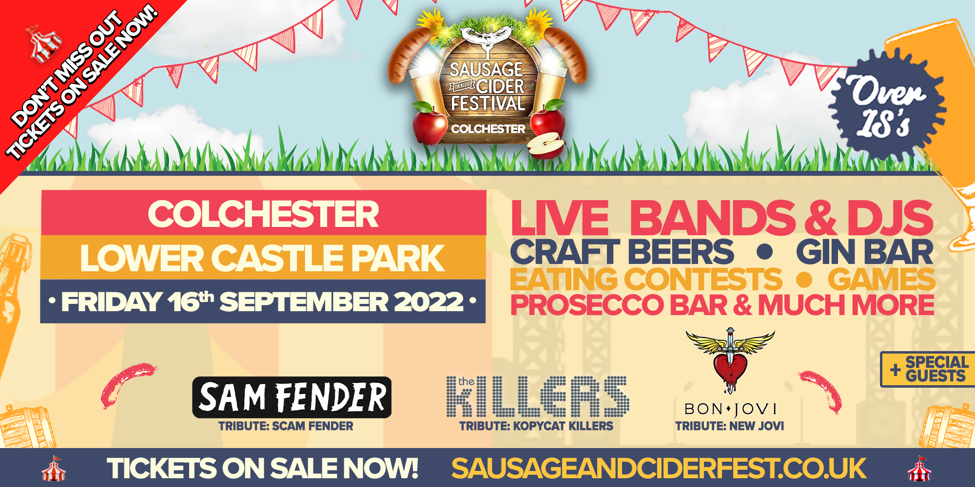 Sausage & Cider Fest - Colchester 2022